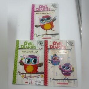 Owl Diaries Book X 3 # 1, 3, 5